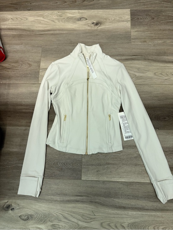 lululemon athletica Jackets & Blazers - lululemon athletica bone/gold define cropped jacket nulu